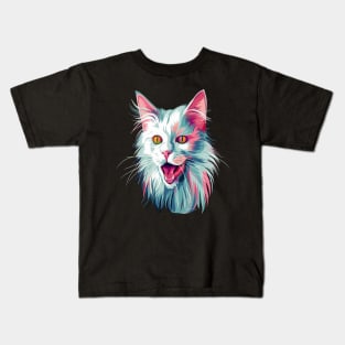 Turkish Angora Smiling Kids T-Shirt